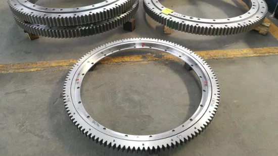 Light Flanged Greased Slewing Ring Bearing for Pedestal Crane