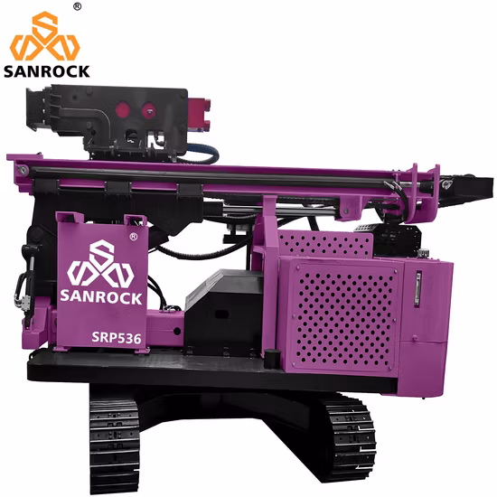 Pile Driving Machine 360degree Rotary Borehole Engineering Machinery Hydraulic Pile Driver