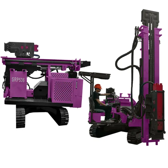 Pile Driving Machine 360degree Rotary Borehole Engineering Machinery Hydraulic Pile Driver