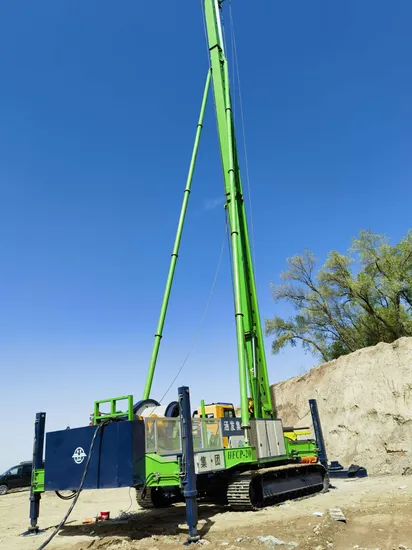 14266*3000*3680 Online Support, Field Maintenance Guardrail Installation Equipment Hydraulic Static Pile Driver
